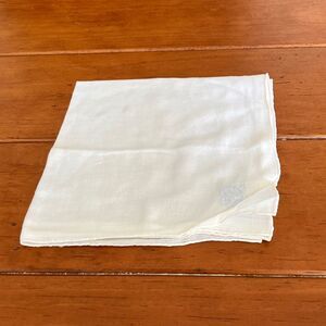 Vintage Monogrammed Hankie Handkerchief